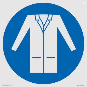 Custom Mandatory: Wear a lab coat